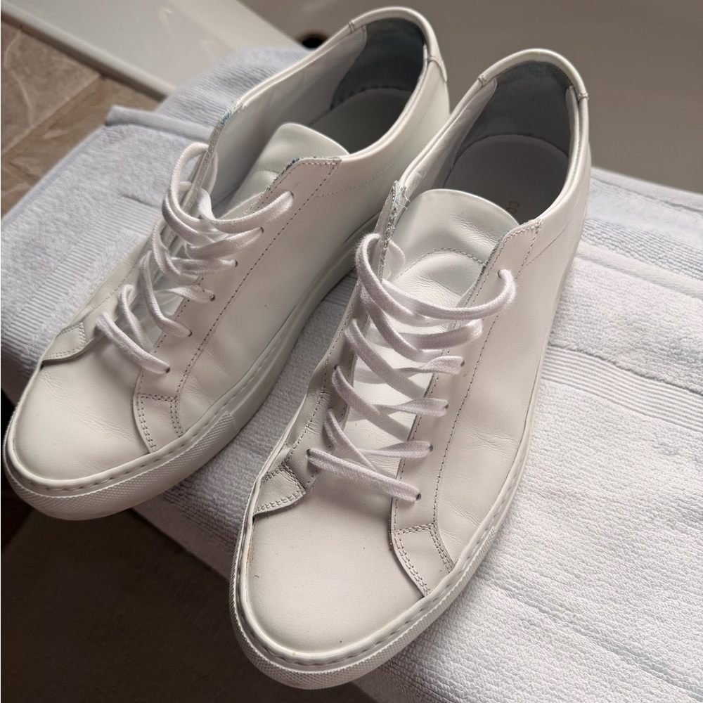 Common Projects White Leather Footwear